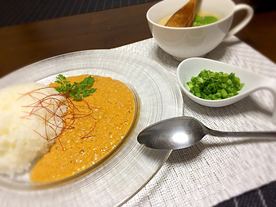 ただの納豆ご飯をお洒落に･･･（笑）
Instagram→akane5500|あかねさん