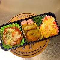 Snapdishの料理写真:旦那さんお弁当♡|おまみおまめさん