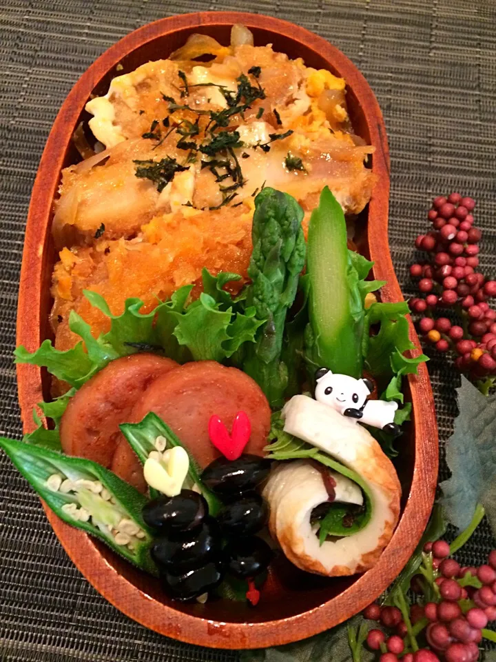 カツ丼弁当🍱
2016/12/03|Booパパさん