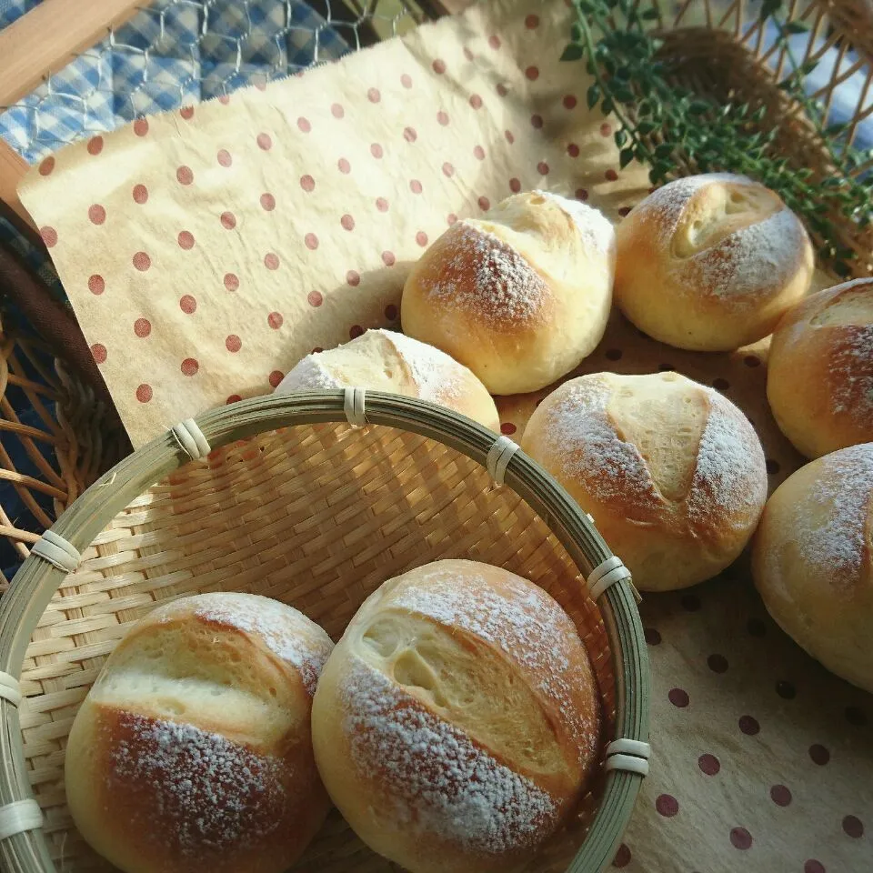 朝食にふんわりミルクパン🍞|minさん