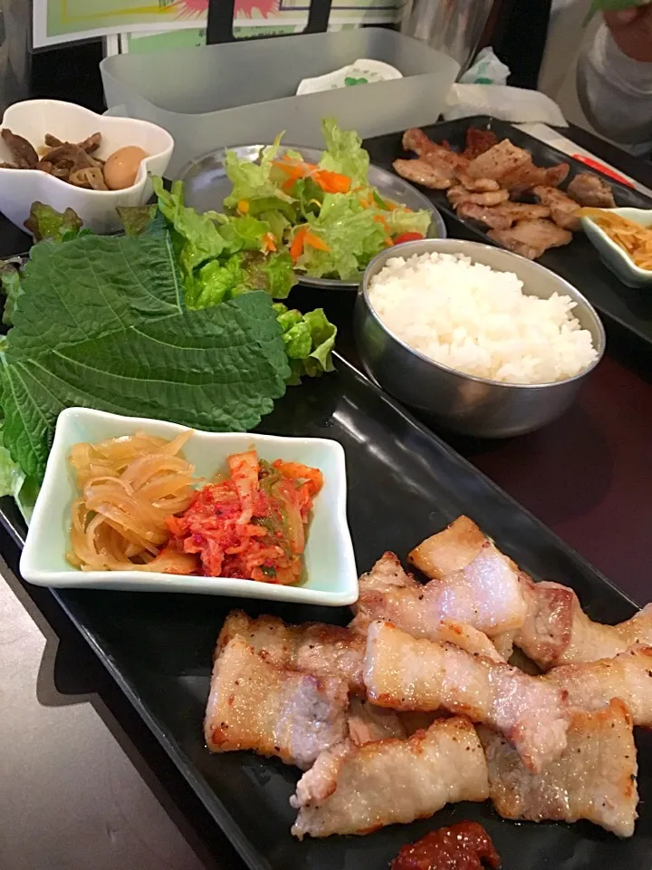サムギョプサル定食@オンギージョンギー|hoppylove25さん