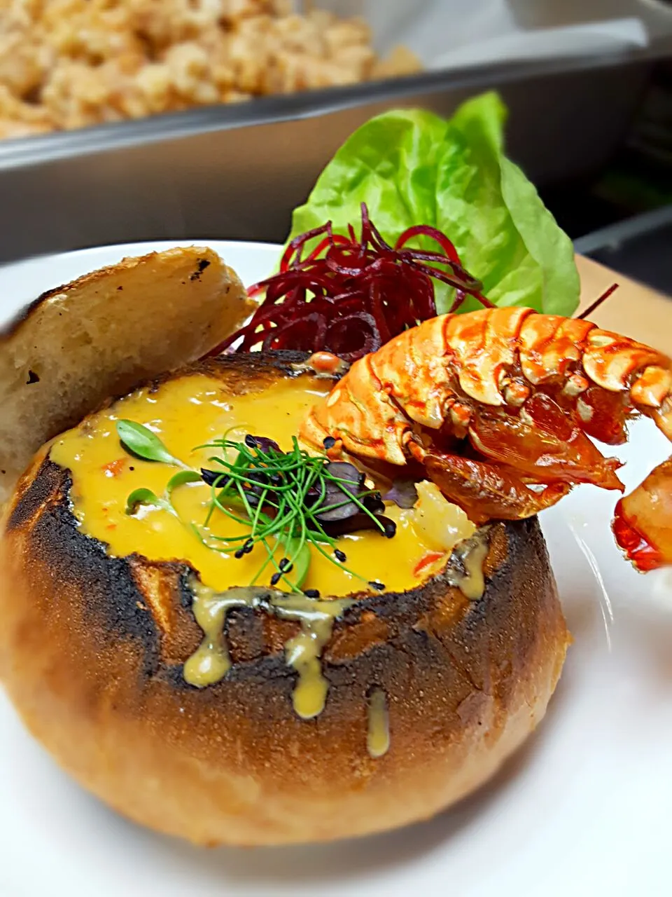 Snapdishの料理写真:JADE IMPERIAL LOBSTER BISQUE|SONN'Sさん