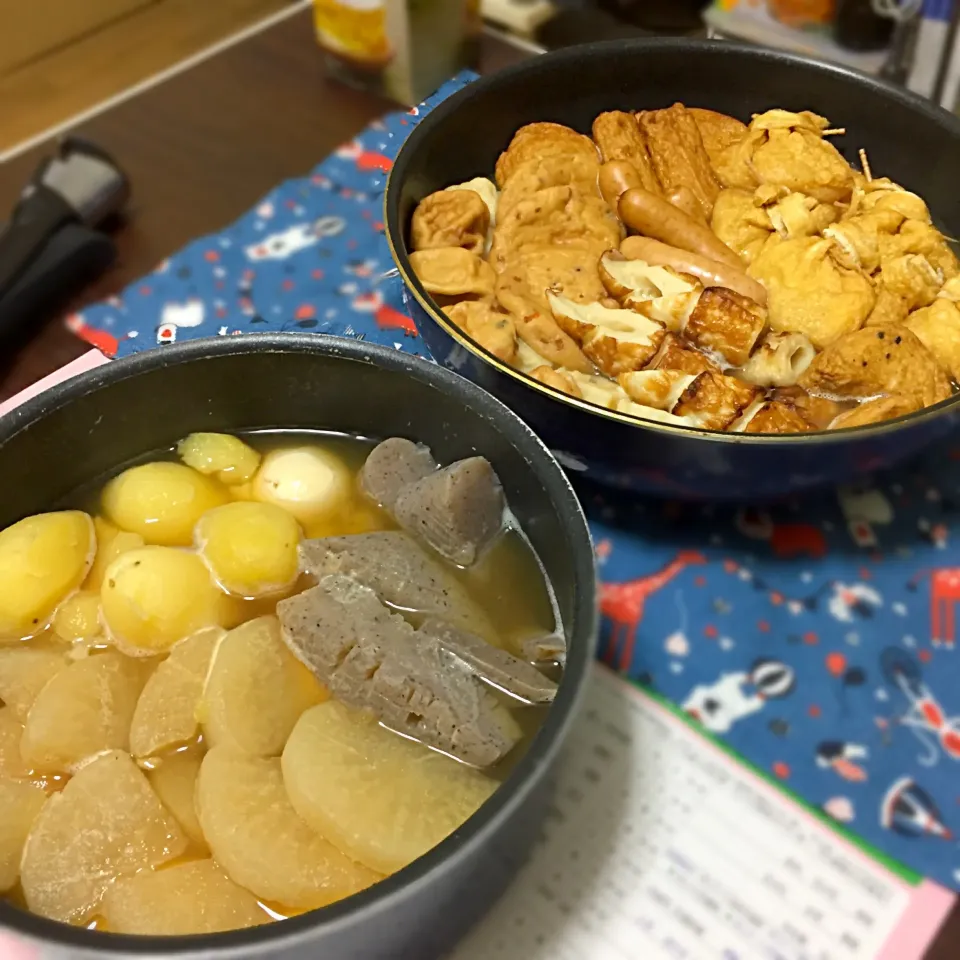 生まれて初めておでん|薄荷さん