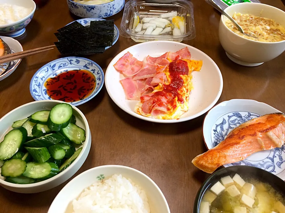 日曜日の朝御飯|グレさん