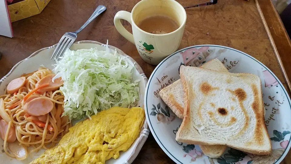 朝はしっかりモーニング☕🍞🌄|ジロー7さん