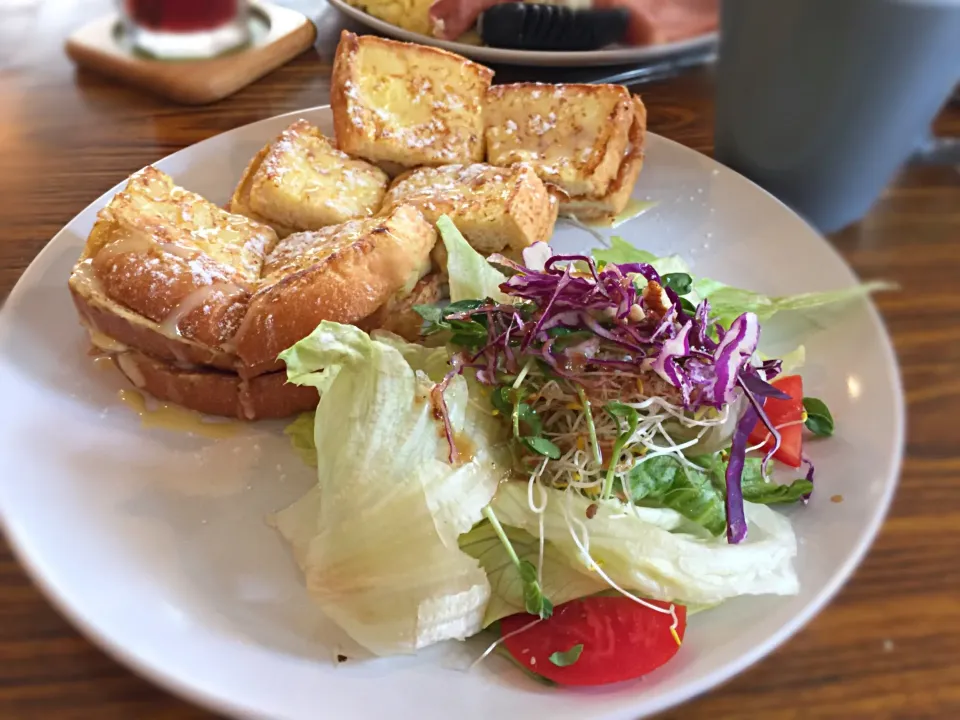 早餐 法式蜜糖吐司|手牽手一起過好日子。さん