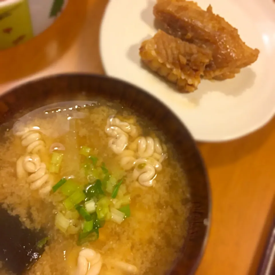 タチのお味噌とカスべの煮付け|みつなち☆さん