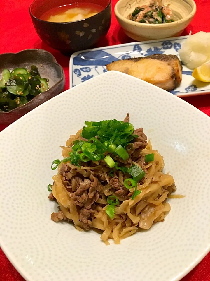 みったんの 切り干し大根と牛肉の甘辛煮🎉🎉|まるまさん