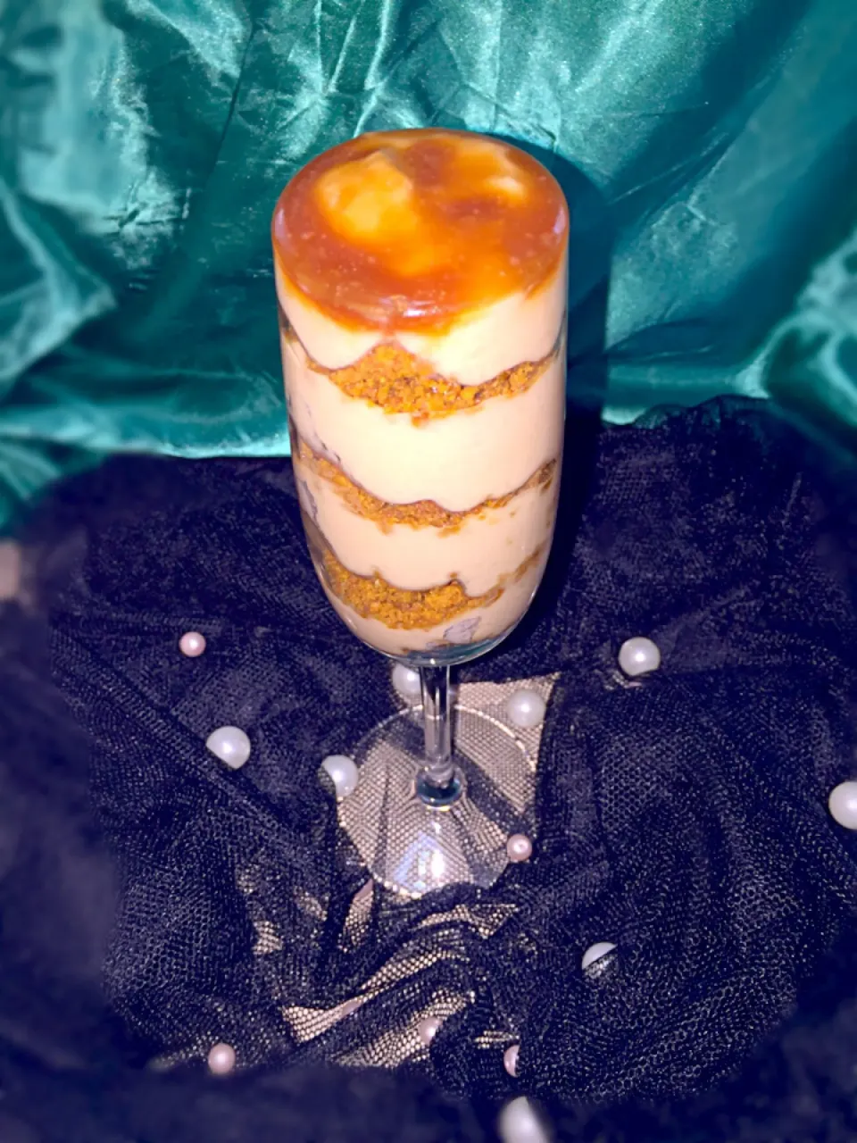 💌Homemade toffee cheesecake ❤️|Delish&luxuriousさん