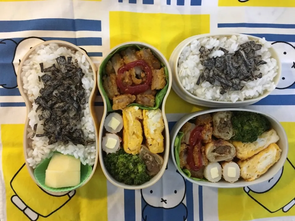 Snapdishの料理写真:父の作るお弁当 2016/12/5|じゅんさん