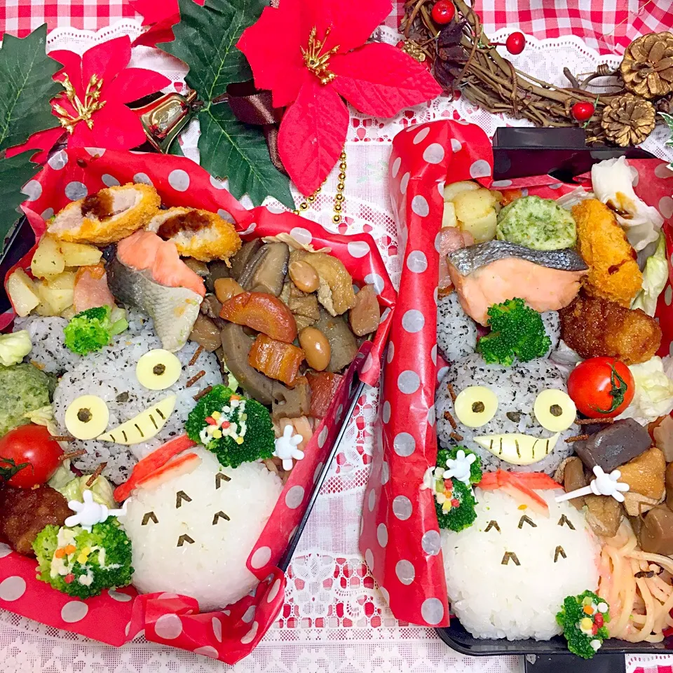 トトロ雪だるま⛄️弁当|せいこさん