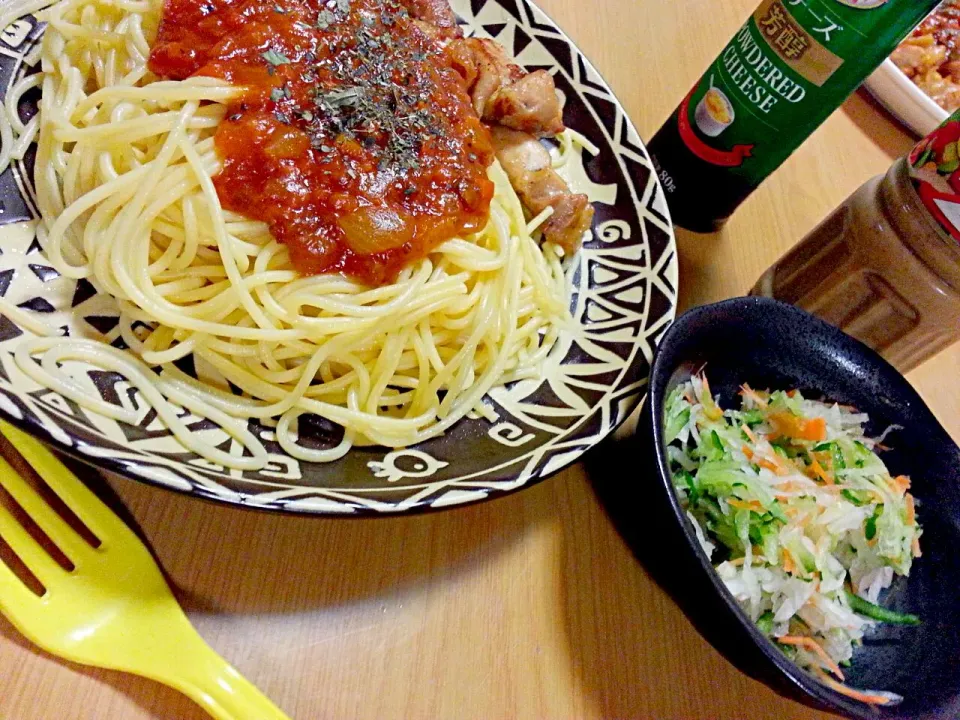 ミートソーススパゲッティ(*´ω｀*)|みどりさん