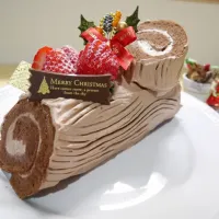 Snapdishの料理写真:ブッシュドノエル🎄🎂|ちゃーはんさん