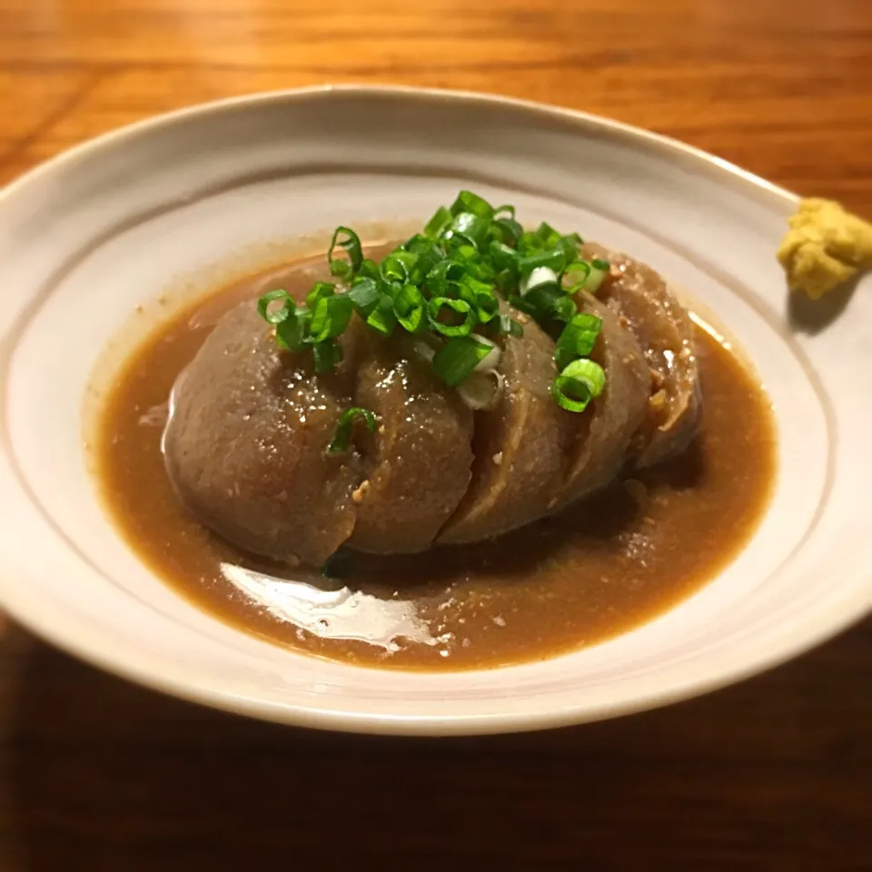 手作りコンニャクの味噌煮|ユーキャンさん