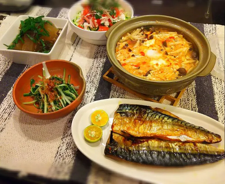 お魚とお野菜の満腹メニュー❤|ひろりんさん