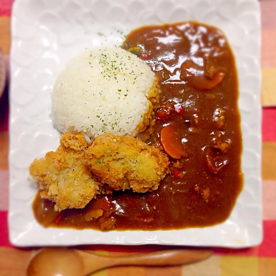 Snapdishの料理写真:豚バラでカツカレー|tel meさん