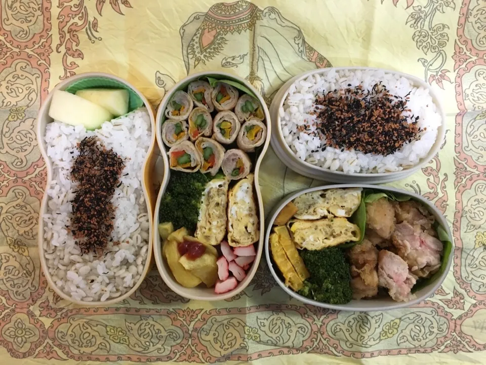 Snapdishの料理写真:父の作るお弁当 2016/12/6|じゅんさん