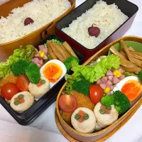 12/6 中学男子のお弁当&パパ弁