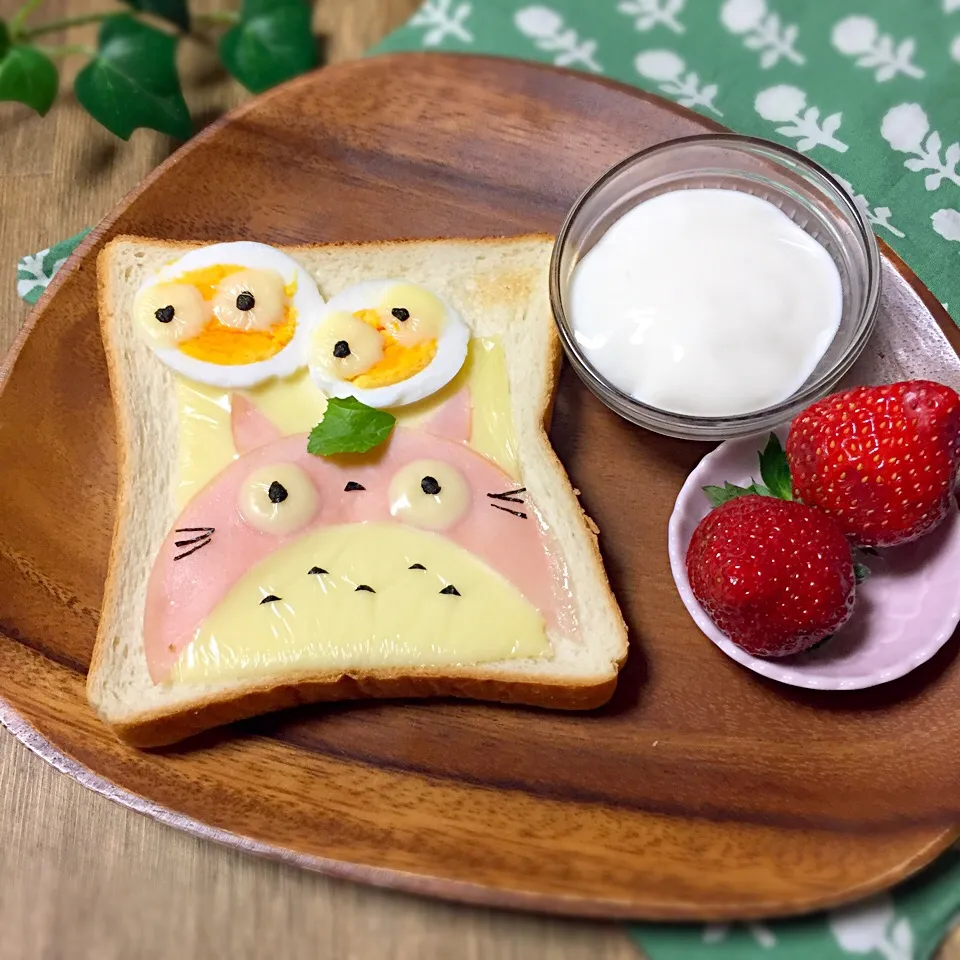 息子の朝食|キナリさん