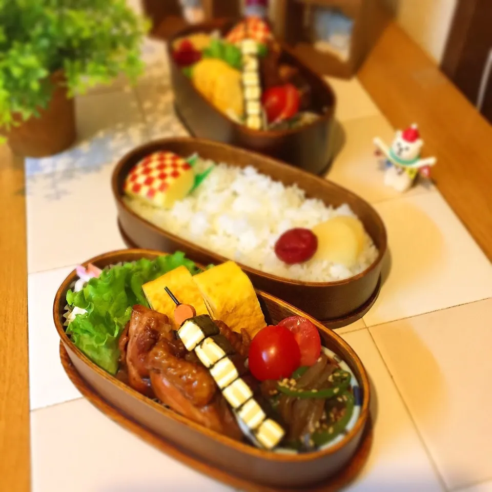 Snapdishの料理写真:12月5日のお弁当♪#お弁当#お弁当記録 #曲げわっぱ#曲げわっぱ弁当箱|☆run☆さん