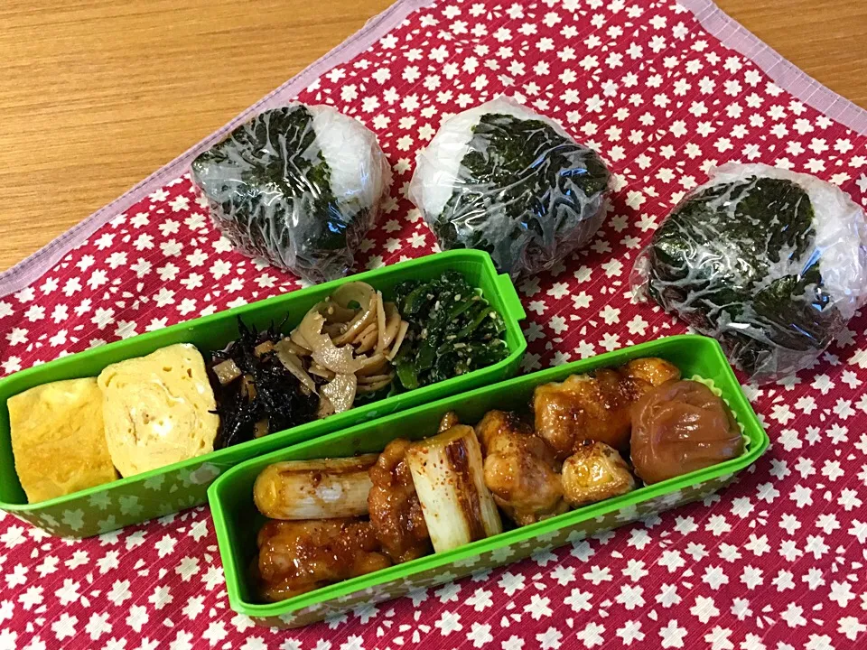 おむすびころりん🍙朝昼弁当|csigapogiさん