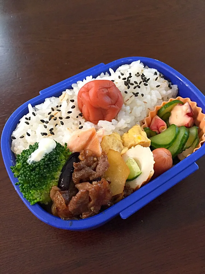 牛肉となすのたれ炒め弁当|kiicoさん