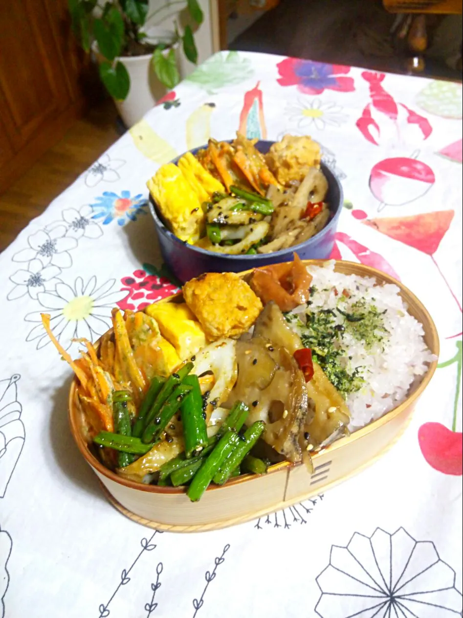 Snapdishの料理写真:今日のお弁当(o´艸`)|さくたえさん