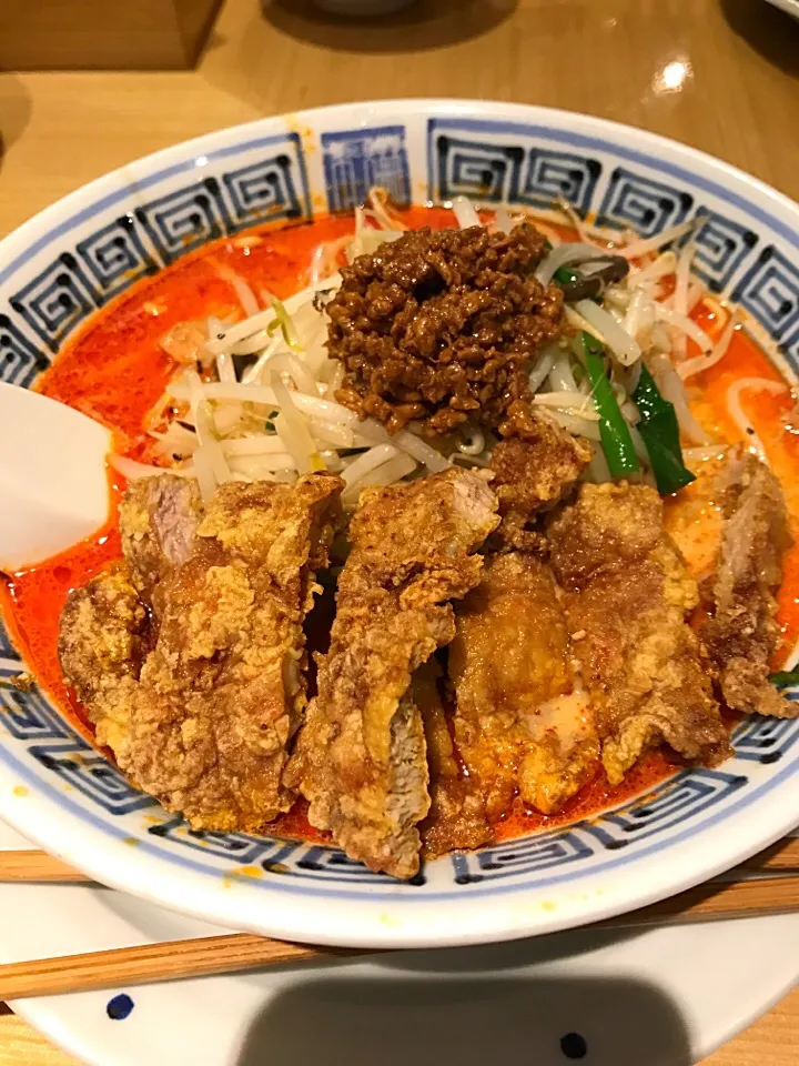 Snapdishの料理写真:排骨担々麺|山内博之さん