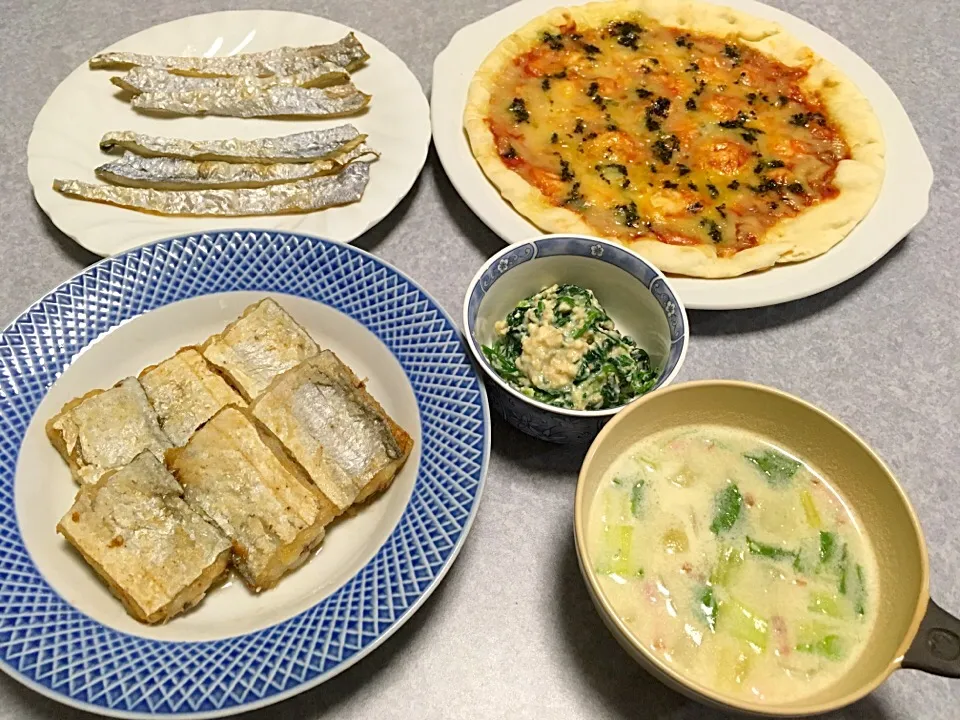 太刀魚と冷蔵庫の残り物で…|Orie Uekiさん