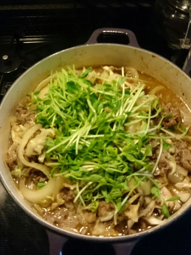 Snapdishの料理写真:キャベツ・まいたけたっぷり入ったプルコギ                                                                  #韓国料理 #プルコギ #晩ごはん|きょうこさん