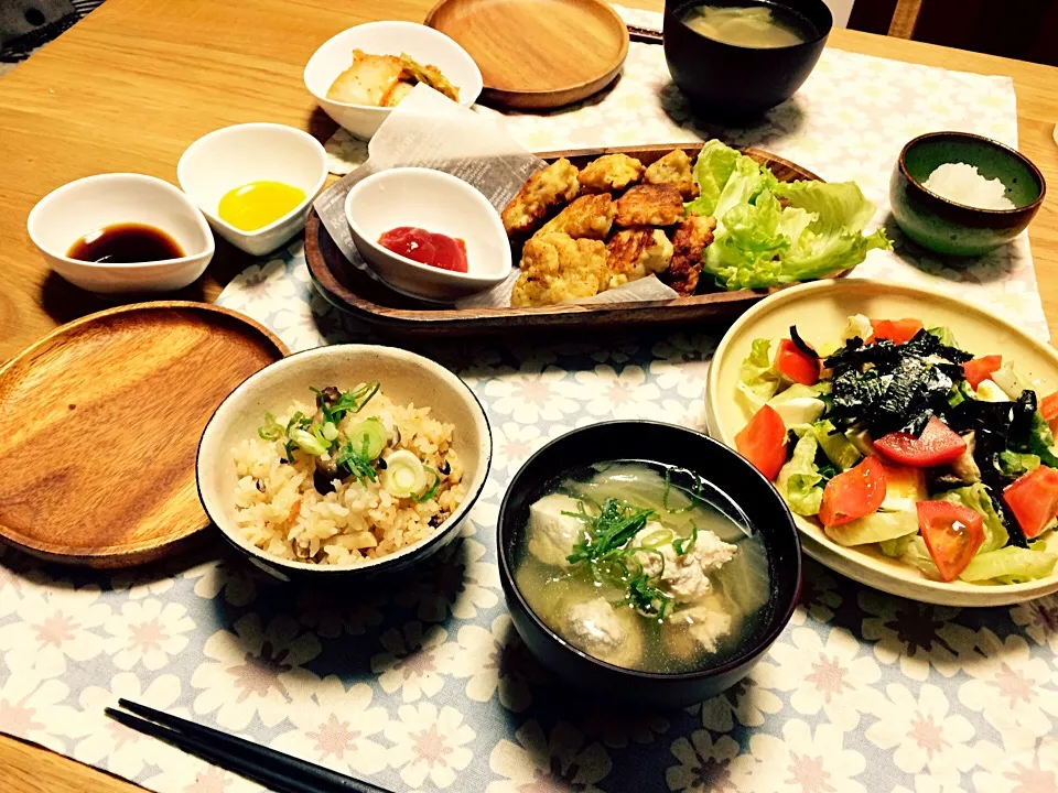 ＊鶏団子スープとチキンナゲット＊*|ちょこあや＊*さん