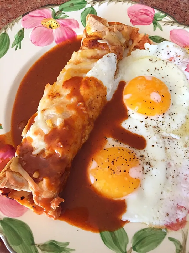 Duck Enchiladas with fried egg|Chris Shannonさん