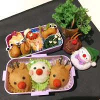 Snapdishの料理写真:12/7❤︎娘のお稲荷さんお弁当❤︎