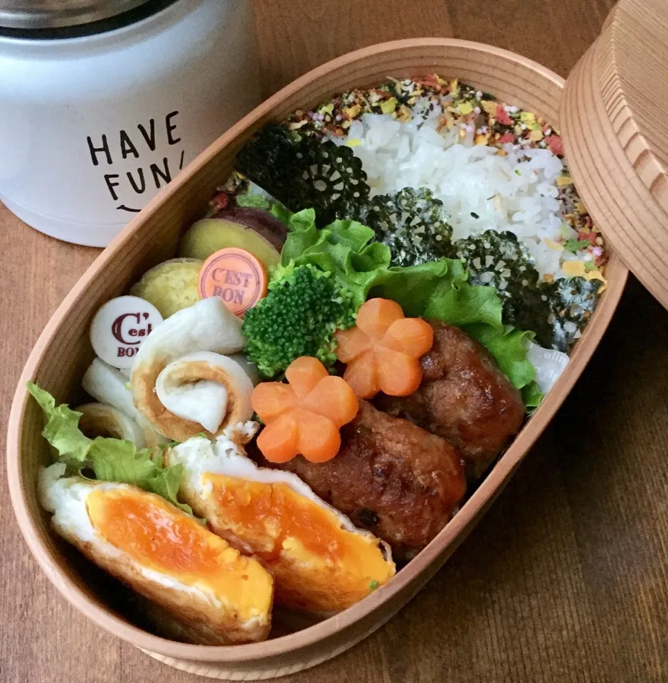 12/7 ハンバーグ弁当🍱|カタツムリさん