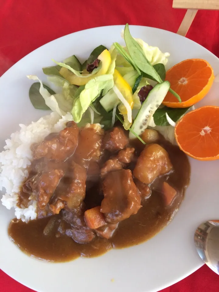 ビーフカレー🍛お肉が柔らか〜〜イGOODだね〜😊💖|はみちゃんさん