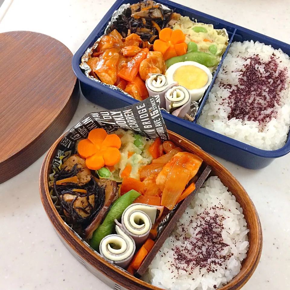 Snapdishの料理写真:水曜日お弁当〜|しーたけさん