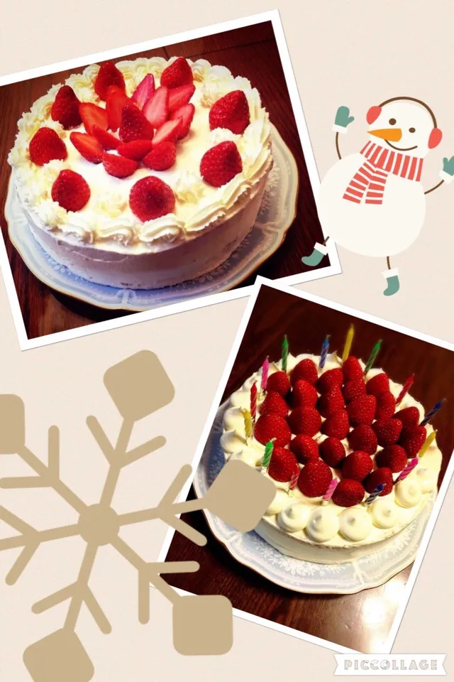 クリスマスケーキとお誕生日ケーキ🎂|Lilyさん