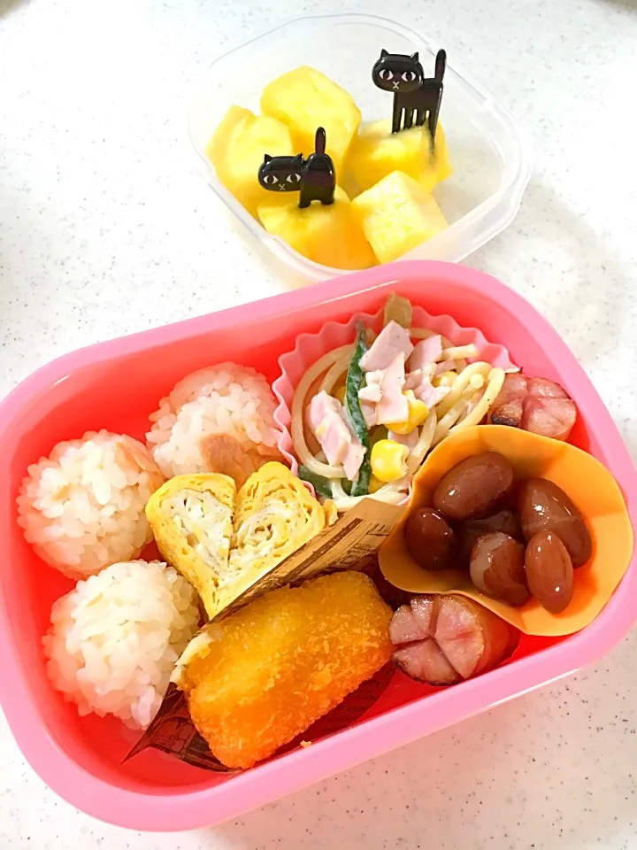 年少さんのお弁当。|マイさん