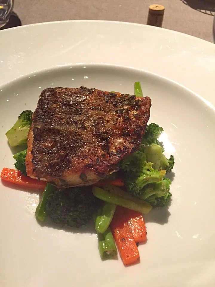 Pan seared sea bass|sgさん