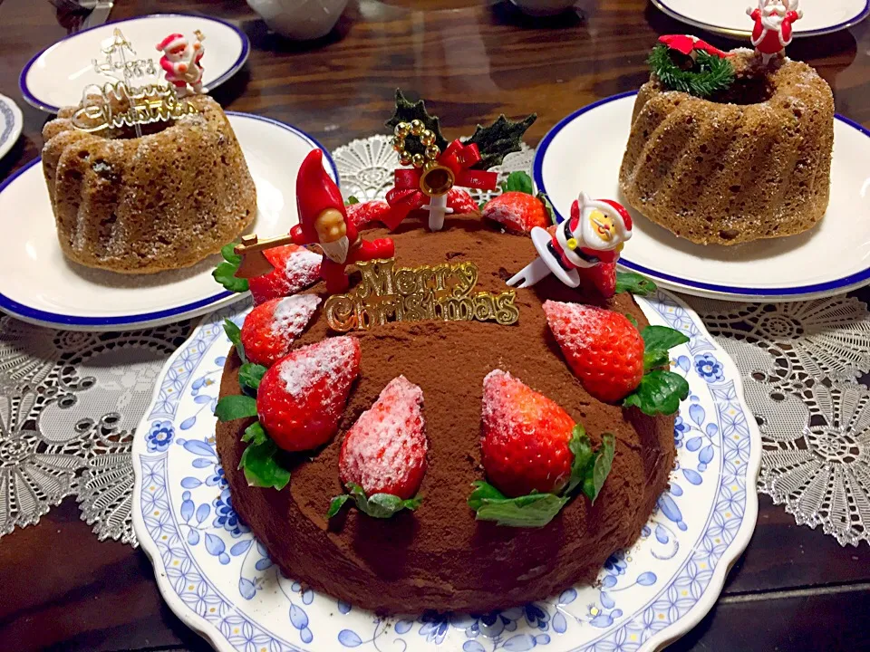 ☆クリスマスドームケーキ
☆クリスマスプディング|Sachiyoさん