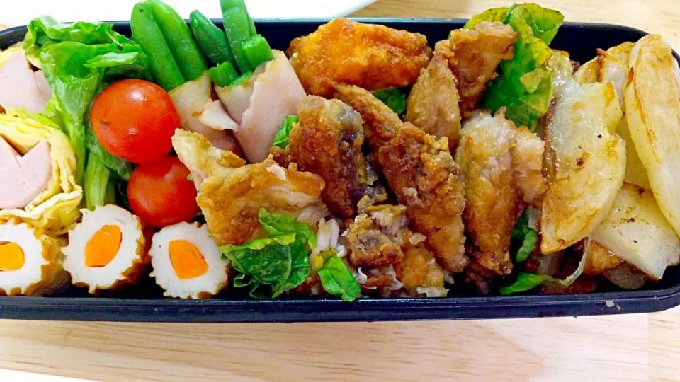 鰤の竜田揚げ弁当|まみみさん