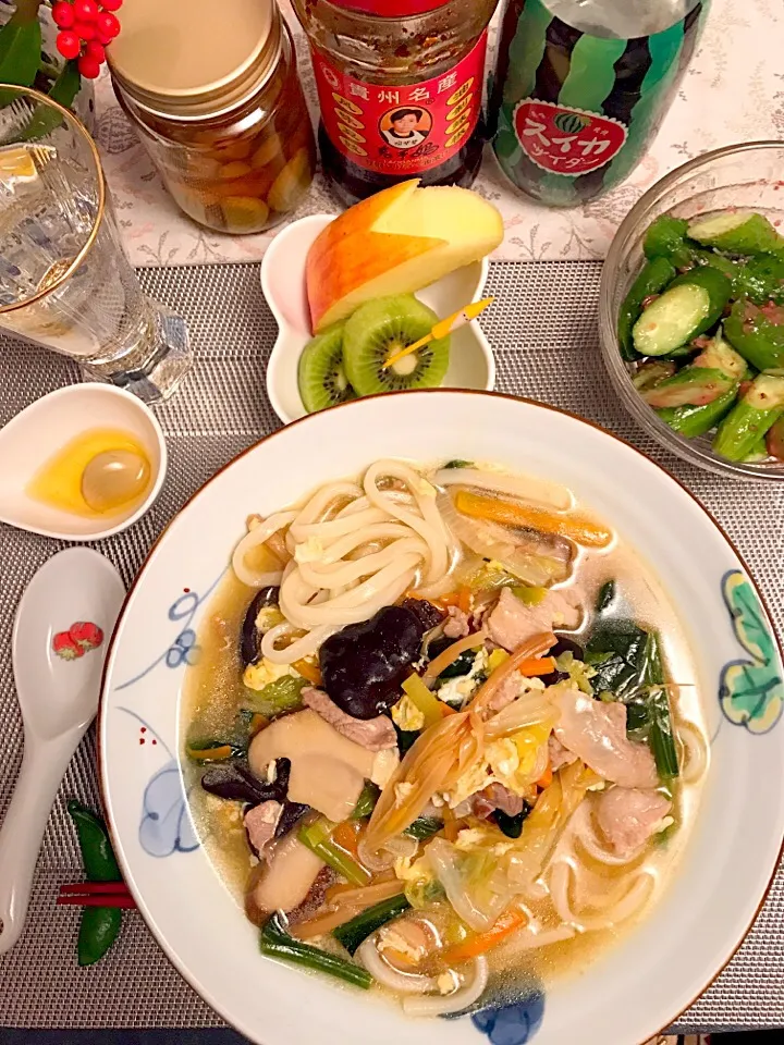 12月7日の晩御飯は湯麺です|bunbunさん