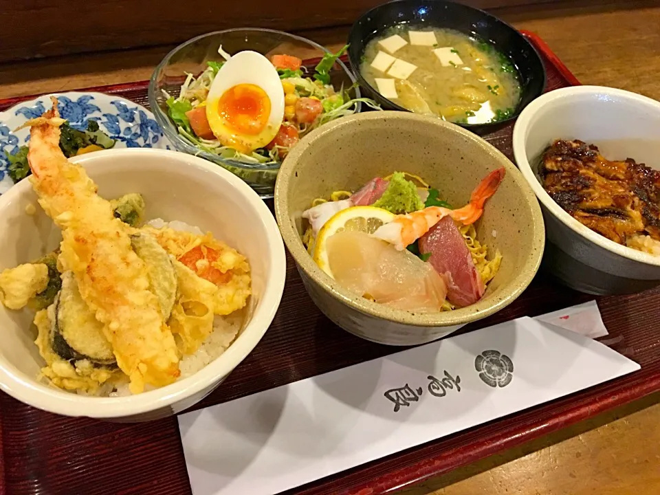 2016あまくさ丼丼フェア#24
三色丼@高良寿司|神力屋 火酒さん