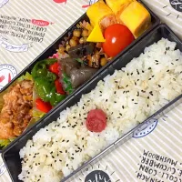 Snapdishの料理写真:旦那様弁当❤️28.12.6|miiさん