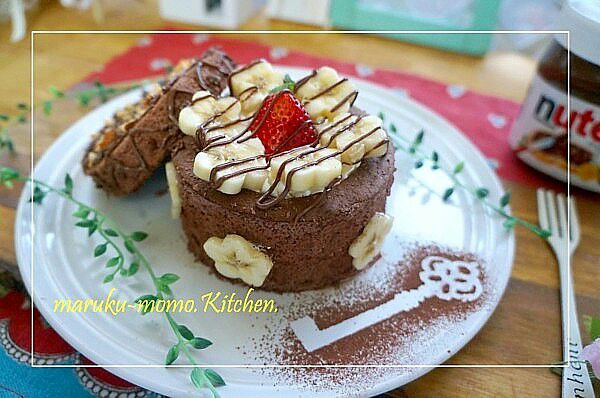 市販のスポンジで作る ショコラケーキの宝石箱 ヌテラチョコソース 桃咲マルク Snapdish スナップディッシュ Id Nqeefa