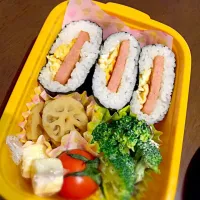 Snapdishの料理写真:娘弁当～(社会科見学)|Yamagatacさん