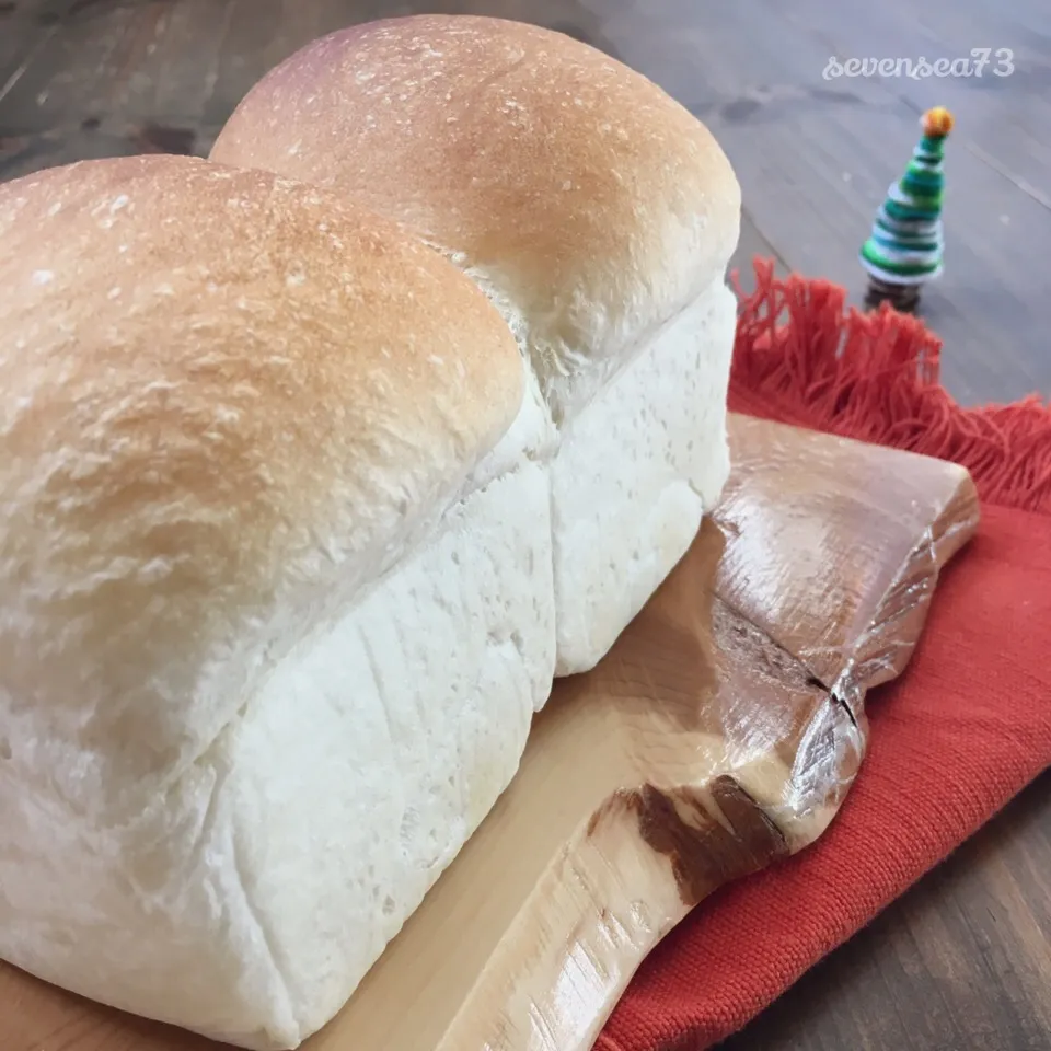 Snapdishの料理写真:小さな食パン 風 ʕ-̼͡-ʔ🍞|七海さん