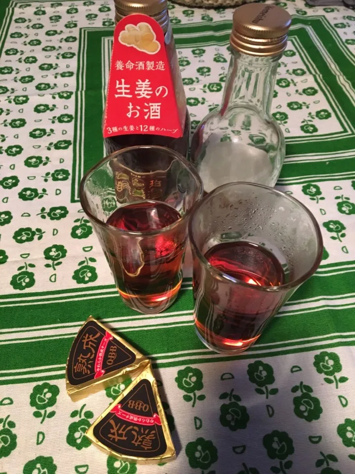 養命酒造 琥珀生姜酒ホットで
からだもポカポカ|まいぱんさん