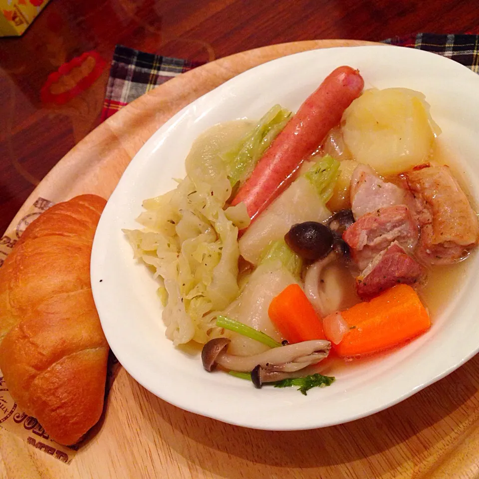 今日の晩御飯(๑´ڡ`๑)
ポトフ|ちゃたままさん