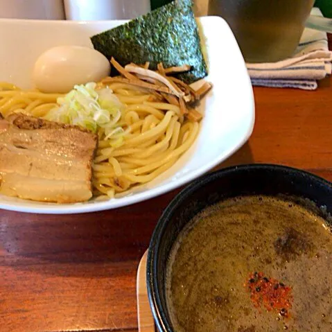 Snapdishの料理写真:つけ麺味玉TP(◍•ڡ•◍)❤|いつみさん